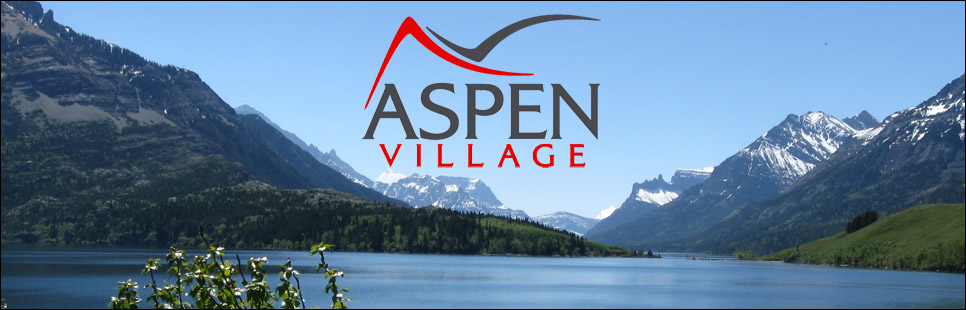 Aspen Village Inn Banner
