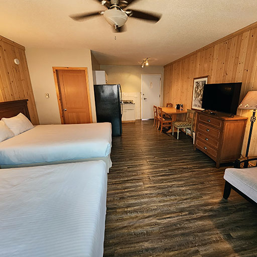 An image of the Windflower Kitchenette room type with two Queen beds.